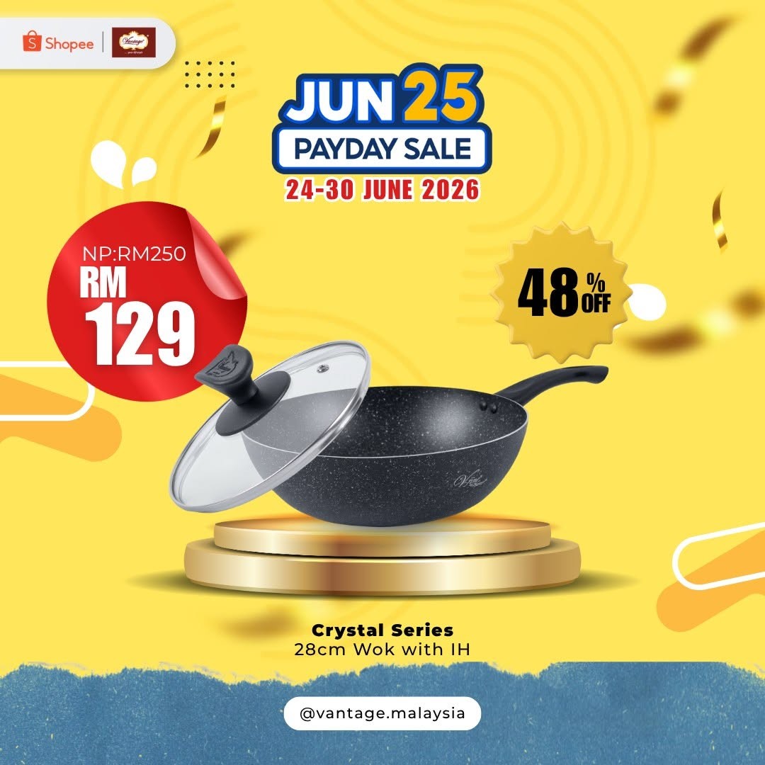 Vantage-Shopee-Payday-Sale-4 24-30 June 2026: Vantage Shopee Payday Sale – Enjoy Up to 67% Off Fine Porcelain and Cookware Promotion