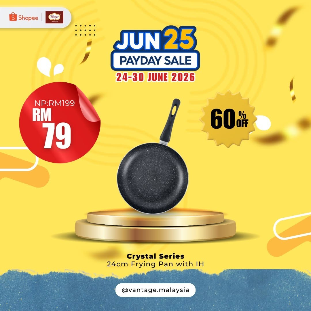 Vantage-Shopee-Payday-Sale-9 24-30 June 2026: Vantage Shopee Payday Sale – Enjoy Up to 67% Off Fine Porcelain and Cookware Promotion
