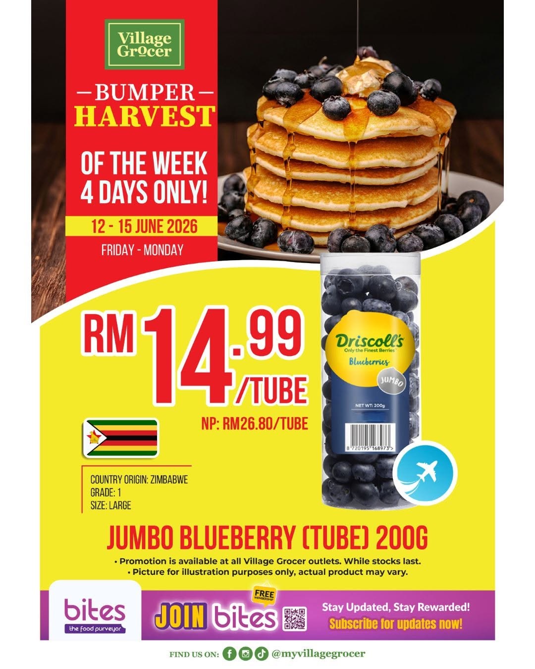 Village-Grocer-Bumper-Sale-Promotion-at-Atria-Shopping-Gallery-6-1 12–15 June 2026: Village Grocer, Bumper Sale Promotion at Atria Shopping Gallery – Grocery Savings, Buy 1 Free 1 Deals & Everyday Essentials Bargains