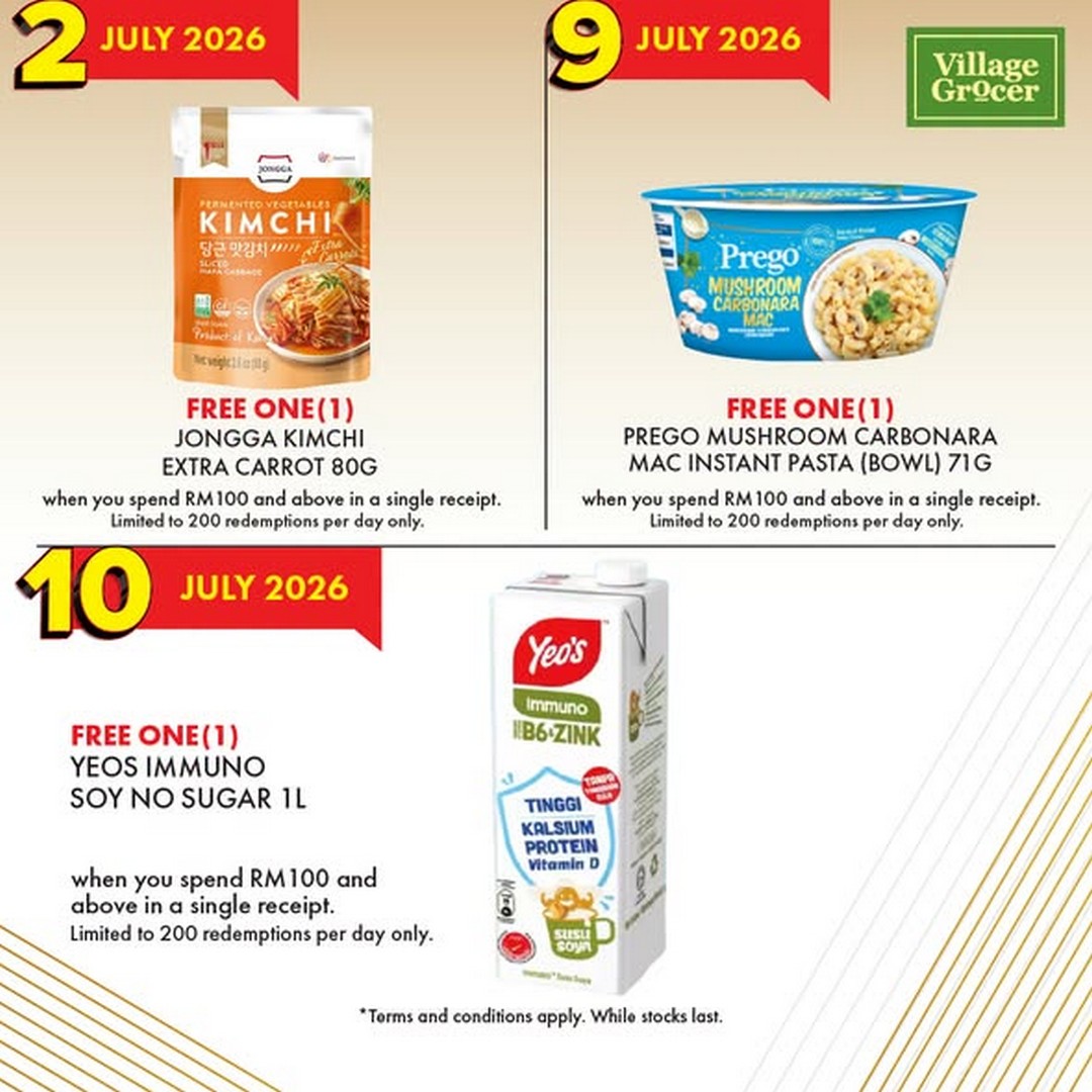 Village-Grocer-Tasek-Central-Skudai-Grand-Opening-Promotion-2 2 July 2026: Village Grocer Tasek Central Skudai Grand Opening Promotion – Free Gifts, B1F1 Deals, Member Rewards and Exclusive Opening Day Giveaways
