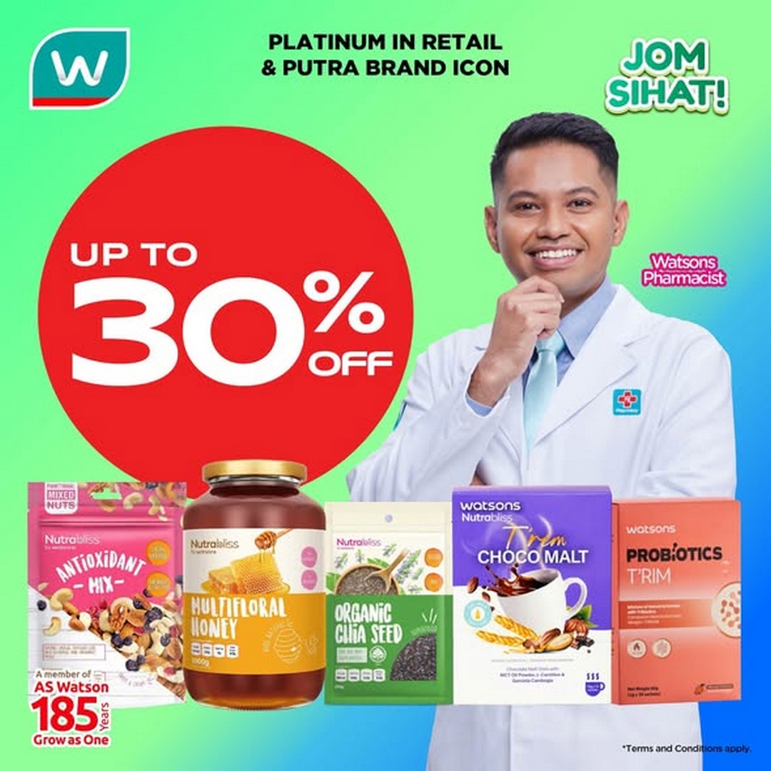 Watsons-Malaysia-Health-Essentials-Promotion-–-Enjoy-Up-to-30-OFF 9 June 2026 onwards: Watsons Malaysia Health Essentials Promotion – Enjoy Up to 30% OFF on Everyday Wellness Products In Stores and Online