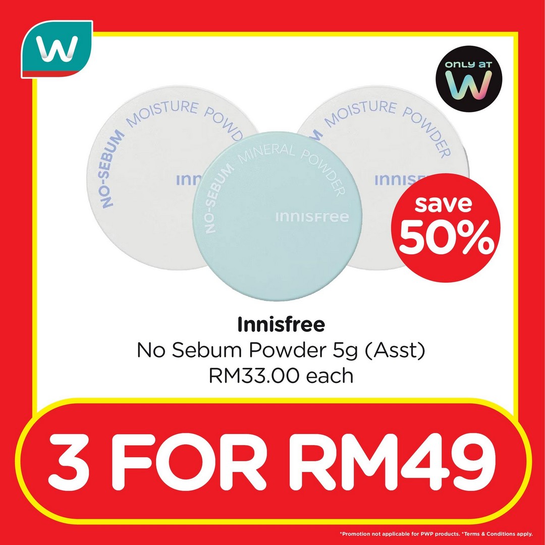 Watsons-Malaysia-Massive-Storewide-Promotion-Sale-10 16-18 June 2026: Watsons Malaysia: Massive Storewide Promotion Sale, AS LOW AS 3 for RM8 Deals, Shop & Win RM80,000 Cuckoo Appliances Giveaway Campaign