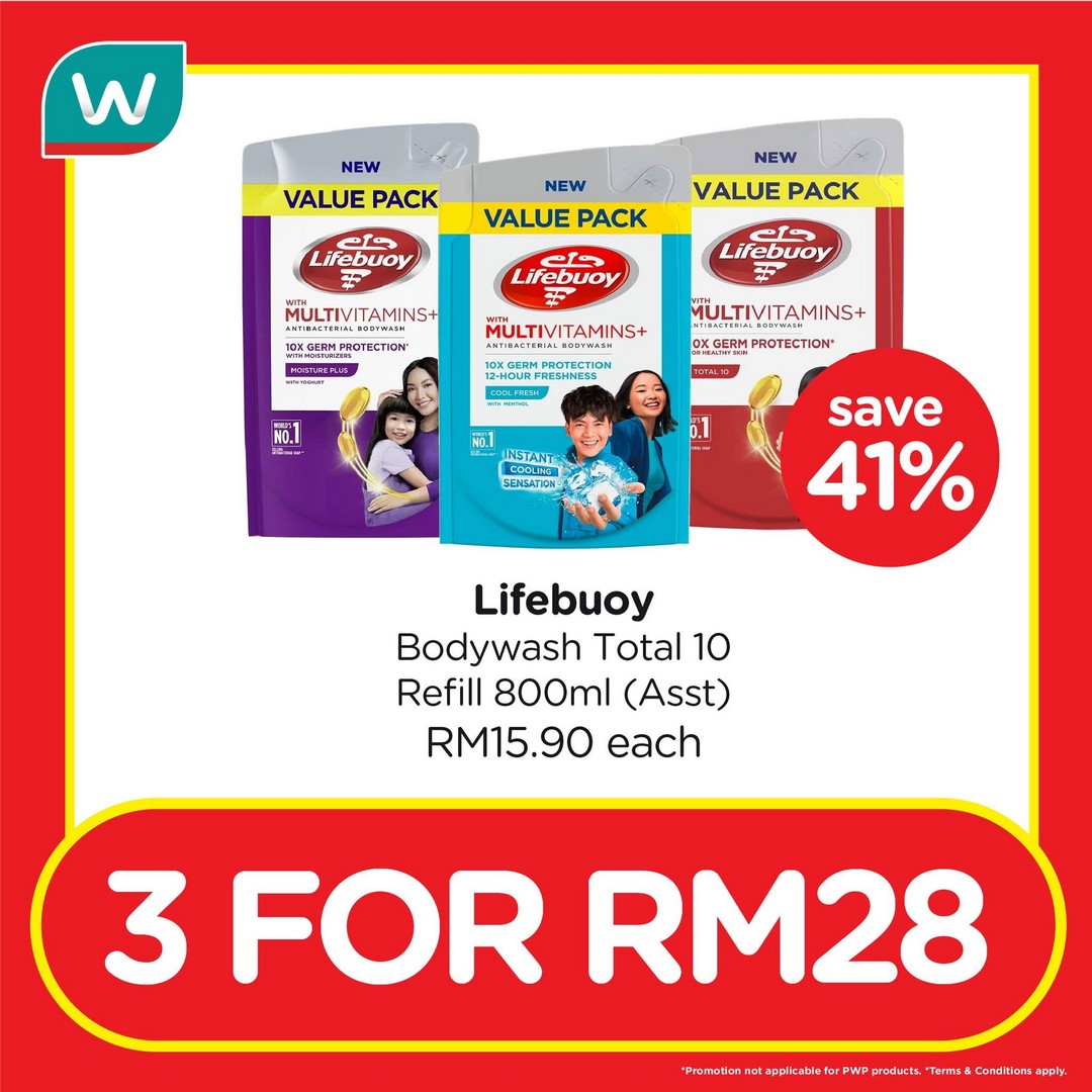 Watsons-Malaysia-Massive-Storewide-Promotion-Sale-16 16-18 June 2026: Watsons Malaysia: Massive Storewide Promotion Sale, AS LOW AS 3 for RM8 Deals, Shop & Win RM80,000 Cuckoo Appliances Giveaway Campaign