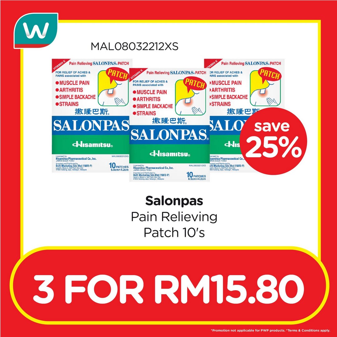 Watsons-Malaysia-Massive-Storewide-Promotion-Sale-19 16-18 June 2026: Watsons Malaysia: Massive Storewide Promotion Sale, AS LOW AS 3 for RM8 Deals, Shop & Win RM80,000 Cuckoo Appliances Giveaway Campaign