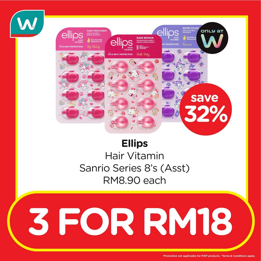 Watsons-Malaysia-Massive-Storewide-Promotion-Sale-21 16-18 June 2026: Watsons Malaysia: Massive Storewide Promotion Sale, AS LOW AS 3 for RM8 Deals, Shop & Win RM80,000 Cuckoo Appliances Giveaway Campaign