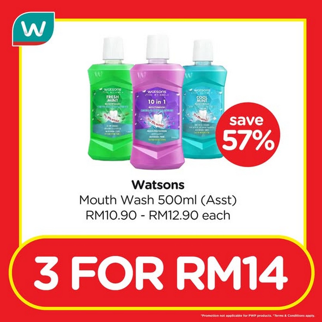 Watsons-Malaysia-Mega-Health-Beauty-Promotion-1 16–18 June 2026: Watsons Malaysia Mega Health & Beauty Promotion – Deals as Low as 3 for RM8 Plus Chance to Win RM80,000 Worth of Cuckoo Appliances