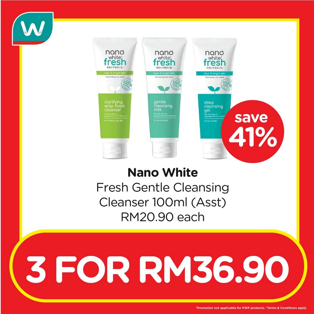 Watsons-Malaysia-Mega-Health-Beauty-Promotion-15 16–18 June 2026: Watsons Malaysia Mega Health & Beauty Promotion – Deals as Low as 3 for RM8 Plus Chance to Win RM80,000 Worth of Cuckoo Appliances