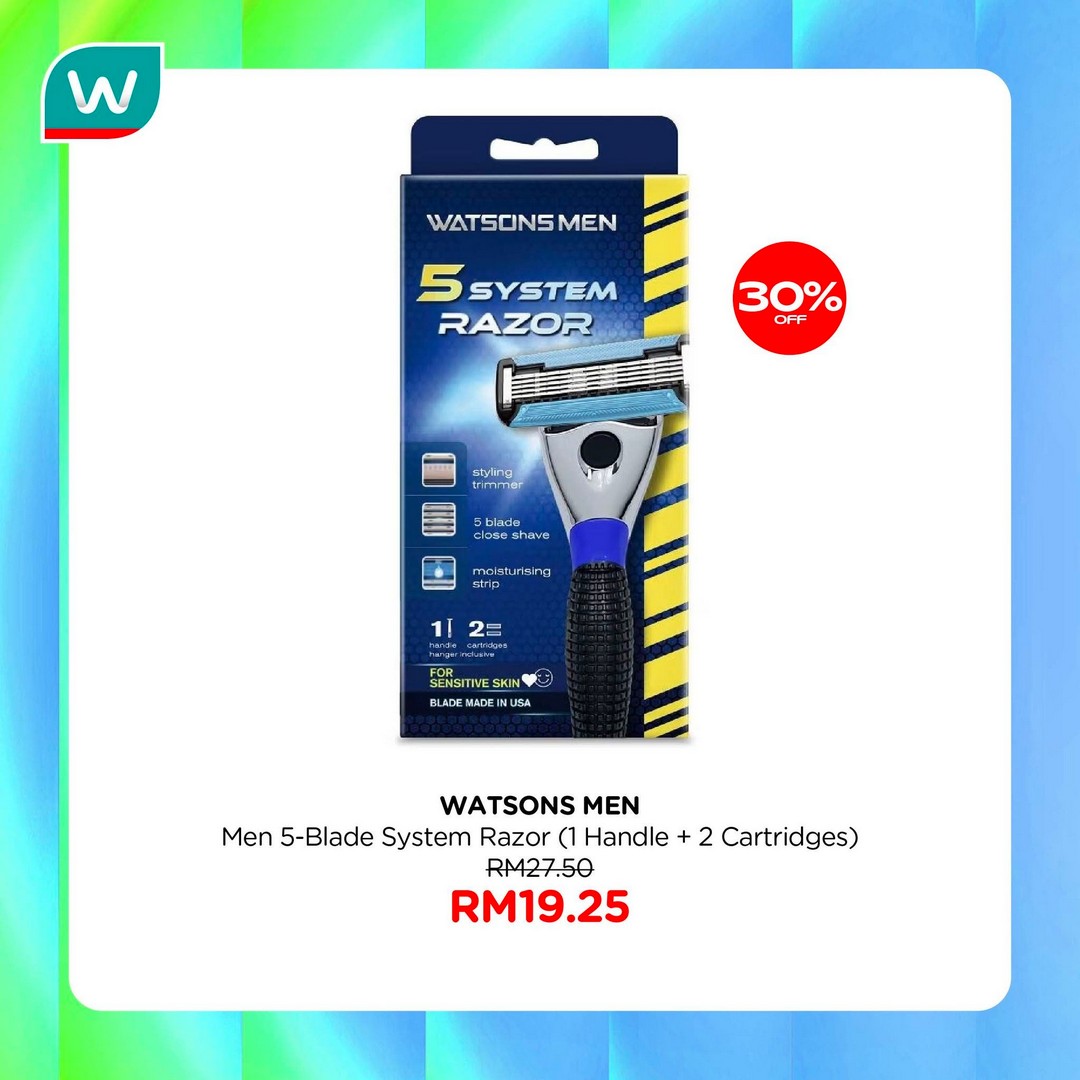 Watsons-Malaysia-Online-Exclusive-Fathers-Day-Promotion-24 9-15 June 2026: Watsons Malaysia, Online Exclusive Father’s Day Promotion: Up to 50% Off Healthcare Essentials Sale