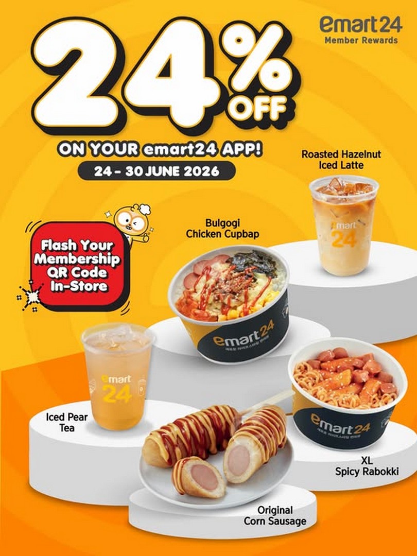 emart24-Malaysia-24-OFF-Korean-Favourite-Menu-Promotion 24-30 June 2026: emart24 Malaysia 24% OFF Korean Favourite Menu Promotion at All Stores and In-App