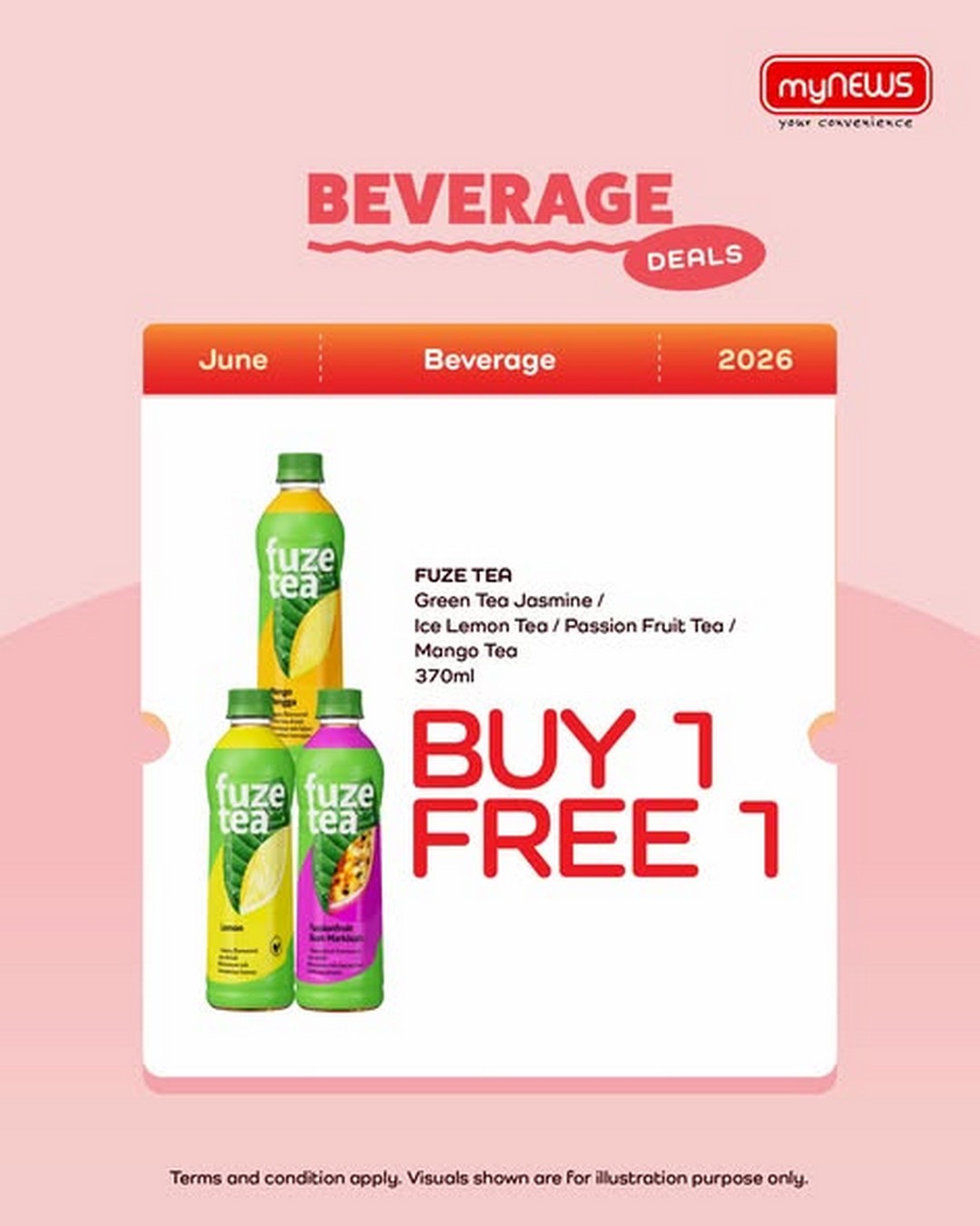myNEWS-Malaysia-Coca-Cola-Zero-Sugar-RM1-Flash-Deal-1 12–14 June 2026: myNEWS Malaysia Coca-Cola Zero Sugar RM1 Flash Deal and Fuze Tea Buy 1 Free 1 Promotion