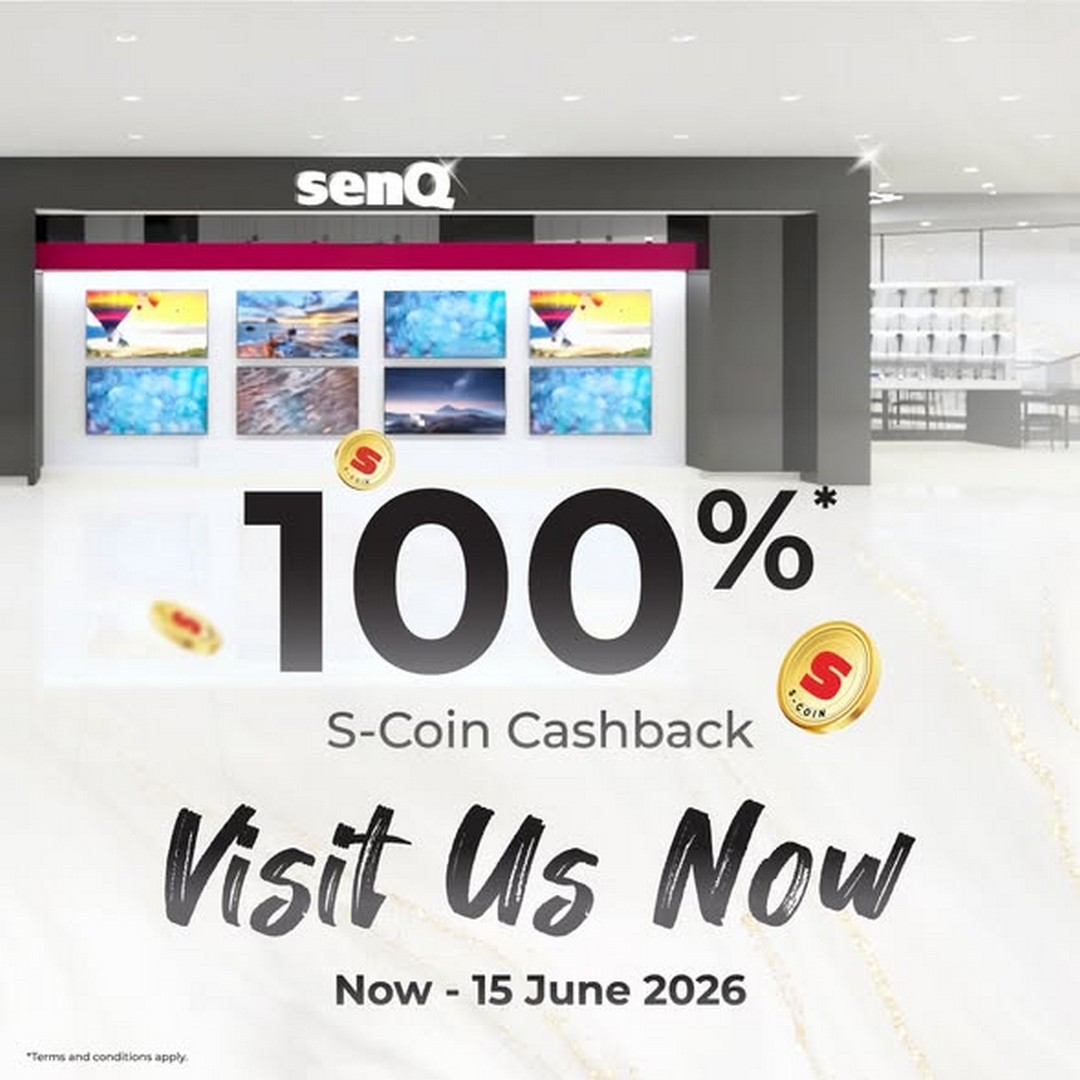 senQ-Digital-Station-Home-Comfort-Promotion Now till 15 June 2026: senQ Digital Station Home Comfort Promotion with 100% S-Coin Cashback at senQ Easyhome Mall (Limited Units Available)