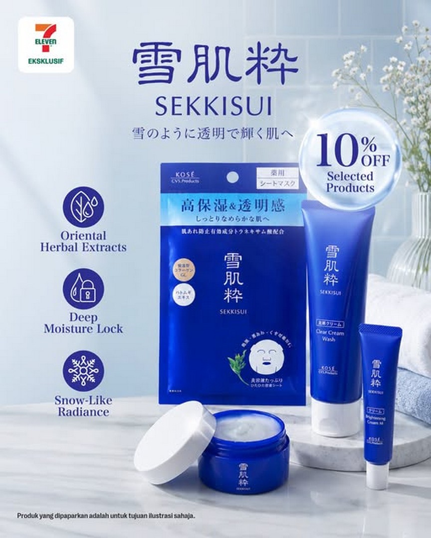 7-Eleven-Malaysia-SEKKISUI-Skincare-Promotion 6 July – 2 August 2026: 7-Eleven Malaysia SEKKISUI Skincare Promotion – Enjoy 10% OFF Selected Oriental Herbal Skincare Products