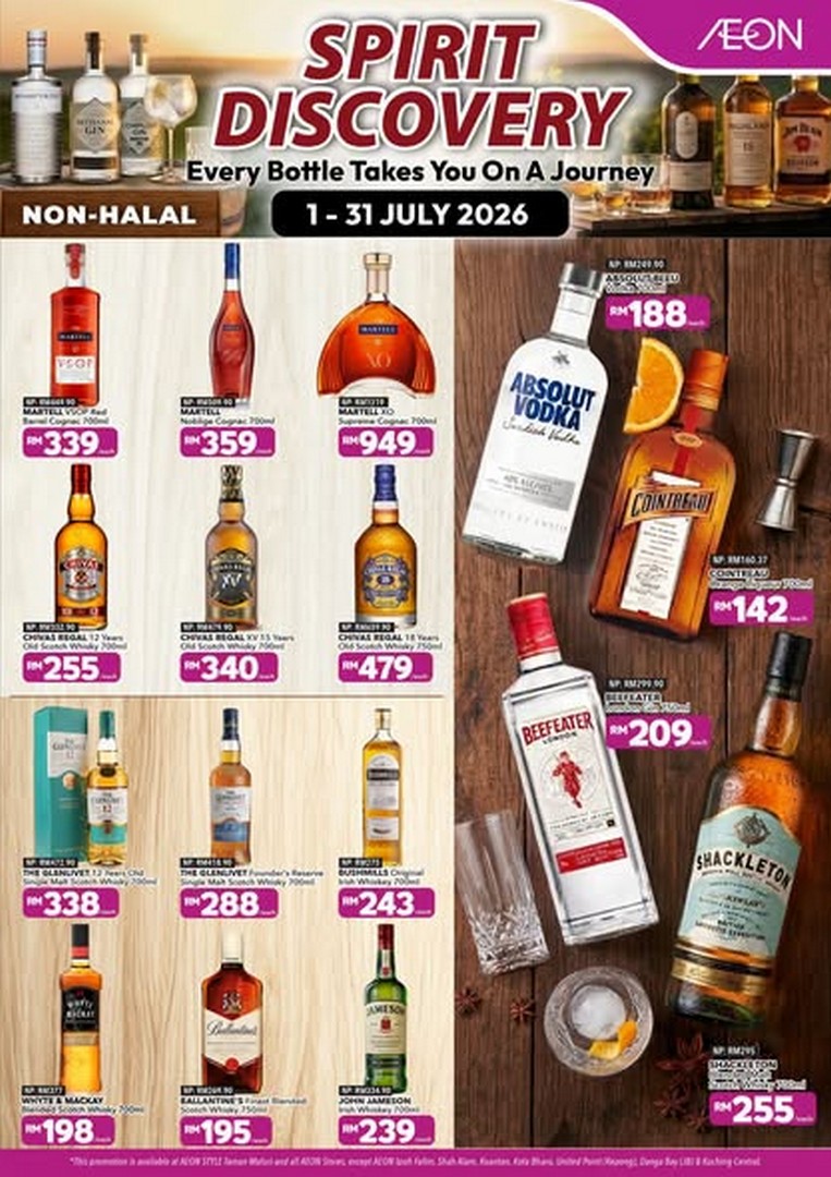 AEON-Malaysia-Spirit-Discovery-Promotion-–-Discover-Premium-Brandy 1-31 July 2026: AEON Malaysia Spirit Discovery Promotion – Discover Premium Brandy, Soju, Chinese Baijiu and More Great Deals This July