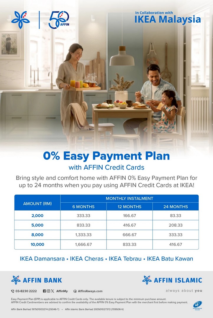 AFFIN-x-IKEA-Malaysia-Home-Reno-Promotion 3 July 2026 onwards: AFFIN x IKEA Malaysia Home Reno Promotion – Finance Your Dream Home Renovation and Enjoy Flexible Payment Plans