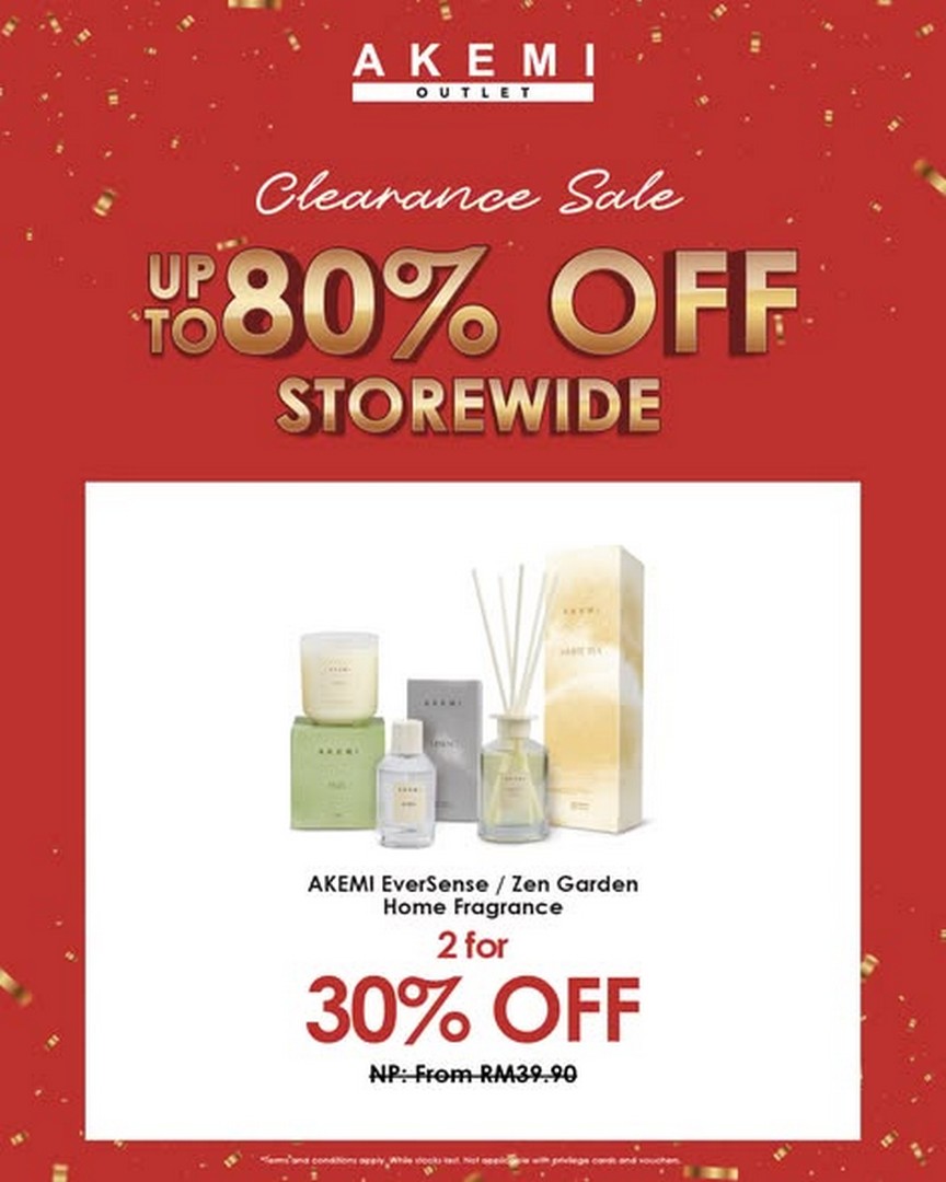 Akemi-Outlet-Special-Sale-Enjoy-Up-To-80-Savings-2 1 July-6 September 2026: Akemi Outlet Special Sale: Enjoy Up To 80% Savings And Exclusive Bundle Deals At Johor Premium Outlets