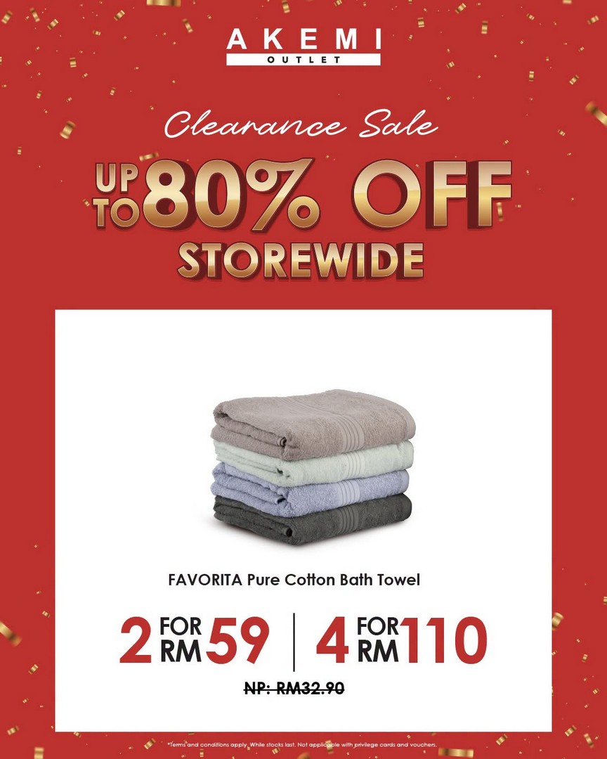 Akemi-Outlet-Special-Sale-Enjoy-Up-To-80-Savings-4 1 July-6 September 2026: Akemi Outlet Special Sale: Enjoy Up To 80% Savings And Exclusive Bundle Deals At Johor Premium Outlets