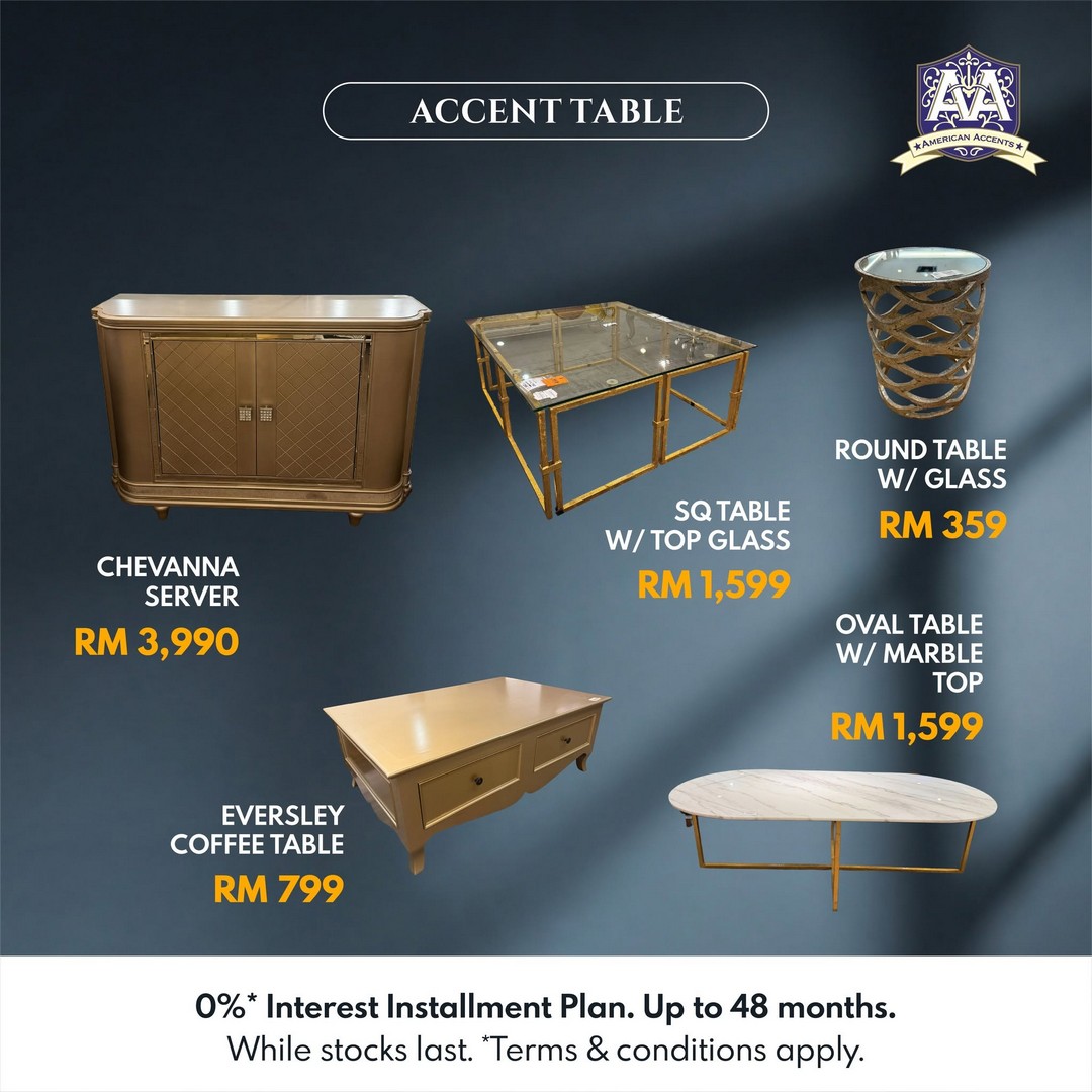 American-Accents-Furniture-Moving-Out-Sale-6 Now till 31 July 2026: American Accents Furniture Moving Out Sale: Enjoy Great Deals on Premium Sofas, Bedroom and Dining Furniture at Bukit Subang