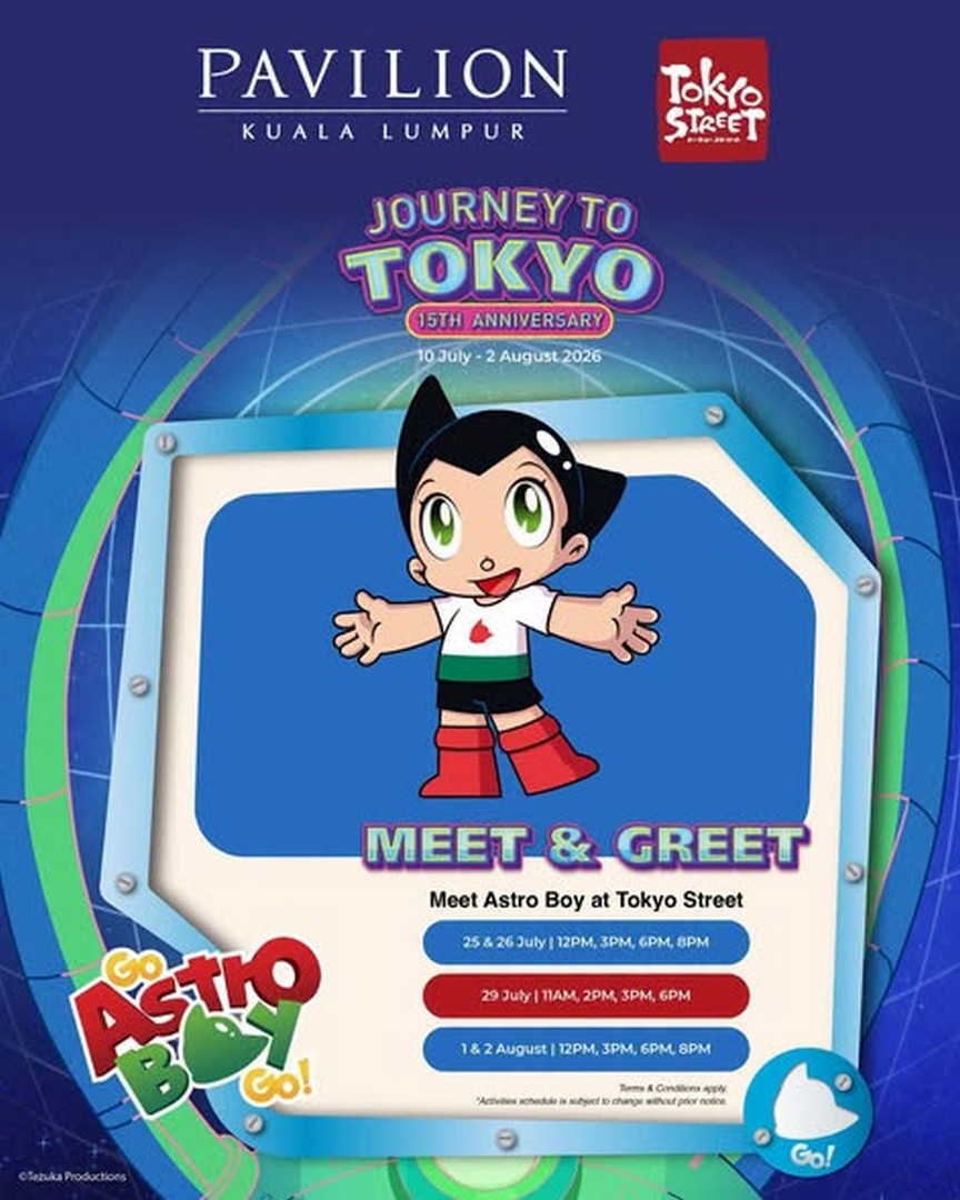 AniManGaki-x-Pavilion-Kuala-Lumpur-1 25 July-2 August 2026: AniManGaki x Pavilion Kuala Lumpur: Go Astro Boy Go! Event & Astro Boy Mascot Appearance Promotion at Tokyo Street KL