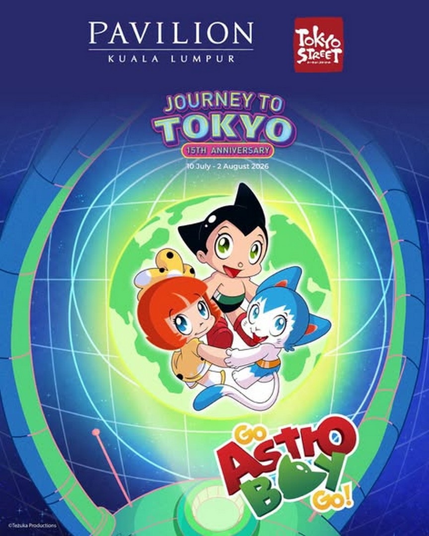 AniManGaki-x-Pavilion-Kuala-Lumpur 25 July-2 August 2026: AniManGaki x Pavilion Kuala Lumpur: Go Astro Boy Go! Event & Astro Boy Mascot Appearance Promotion at Tokyo Street KL