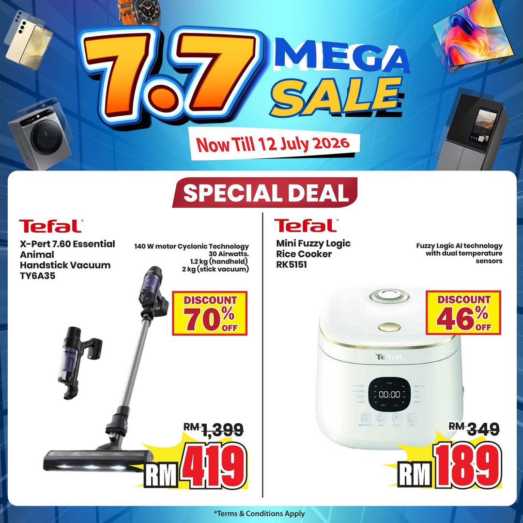 BEST-DENKI-Malaysia-7.7-Mega-Sale-4 Now till 12 July 2026: BEST DENKI Malaysia 7.7 Mega Sale at 1 Utama – Enjoy Up to 80% Off, Touch 'n Go eWallet Rebates, 0% Easy Payment and More