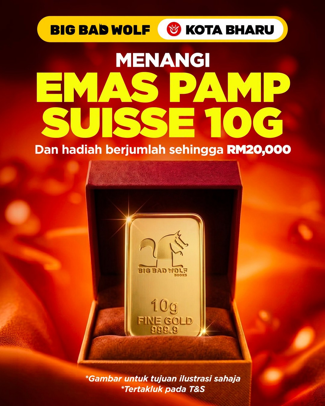 Big-Bad-Wolf-Books-Kota-Bharu-Book-Sale-8 23 July–2 August 2026: Big Bad Wolf Books Kota Bharu Book Sale Promotion at Mydin Mall Tunjong with Free Entry and Gold Bar Giveaway