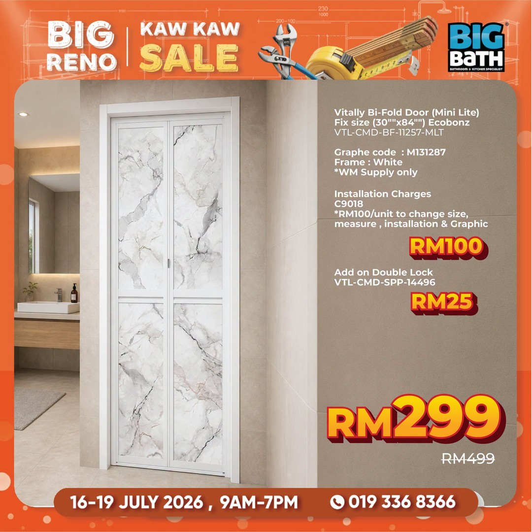 Big-Bath-Big-Reno-Kaw-Kaw-Sale-Promotion-12 16-19 July 2026: Big Bath Big Reno Kaw Kaw Sale Promotion – Second Item from RM0.10, Up to 60% Off Clearance Deals at Participating Showrooms Nationwide