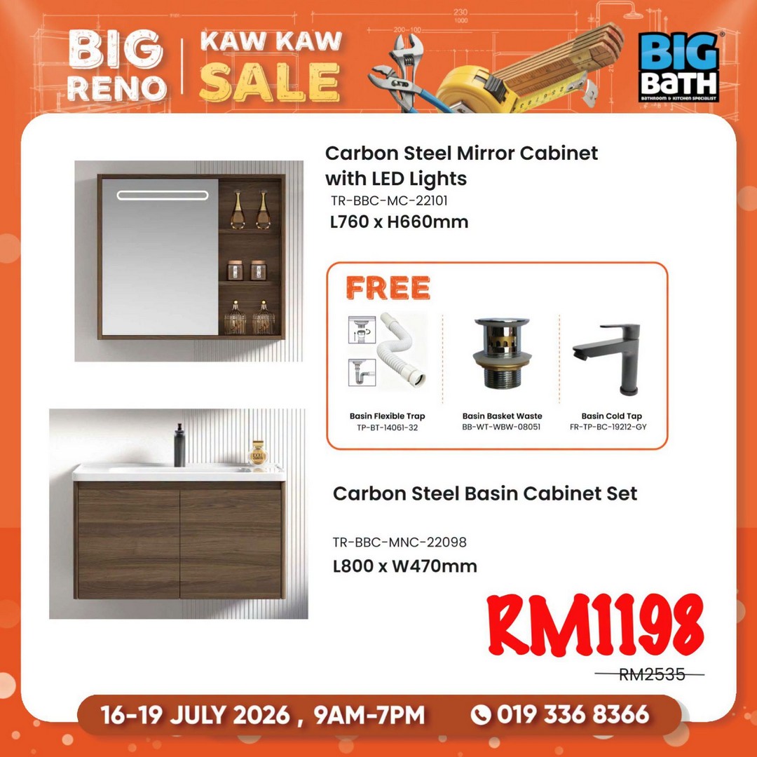 Big-Bath-Big-Reno-Kaw-Kaw-Sale-Promotion-14 16-19 July 2026: Big Bath Big Reno Kaw Kaw Sale Promotion – Second Item from RM0.10, Up to 60% Off Clearance Deals at Participating Showrooms Nationwide