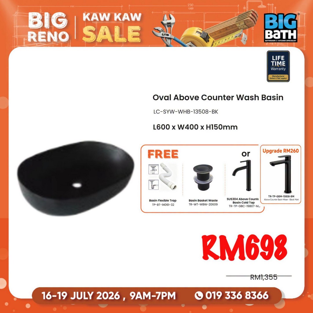 Big-Bath-Big-Reno-Kaw-Kaw-Sale-Promotion-17 16-19 July 2026: Big Bath Big Reno Kaw Kaw Sale Promotion – Second Item from RM0.10, Up to 60% Off Clearance Deals at Participating Showrooms Nationwide