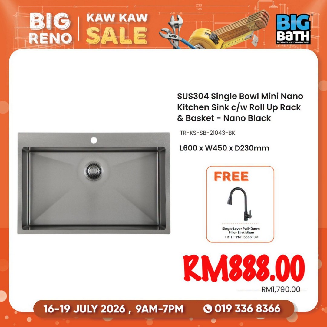 Big-Bath-Big-Reno-Kaw-Kaw-Sale-Promotion-22 16-19 July 2026: Big Bath Big Reno Kaw Kaw Sale Promotion – Second Item from RM0.10, Up to 60% Off Clearance Deals at Participating Showrooms Nationwide