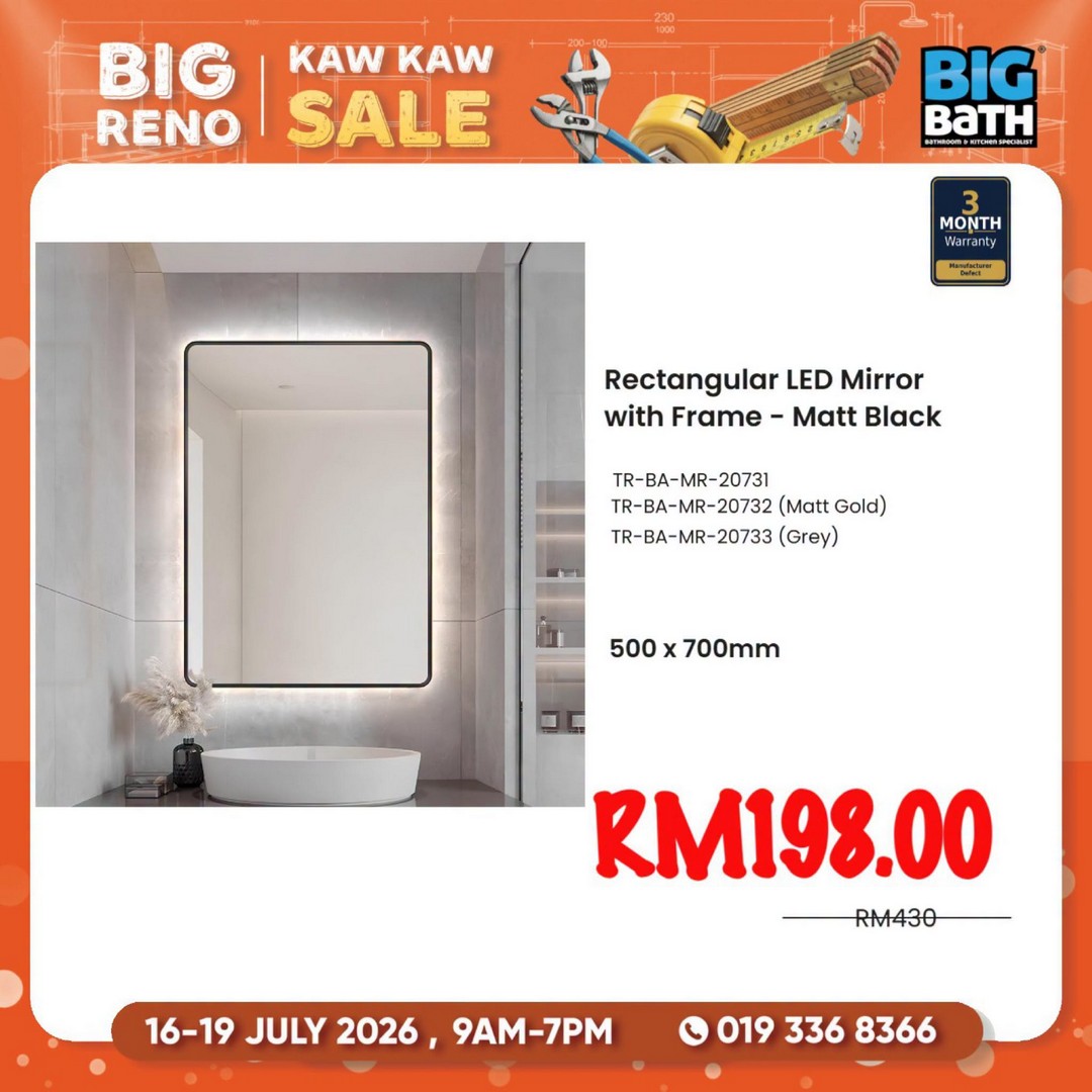 Big-Bath-Big-Reno-Kaw-Kaw-Sale-Promotion-25 16-19 July 2026: Big Bath Big Reno Kaw Kaw Sale Promotion – Second Item from RM0.10, Up to 60% Off Clearance Deals at Participating Showrooms Nationwide