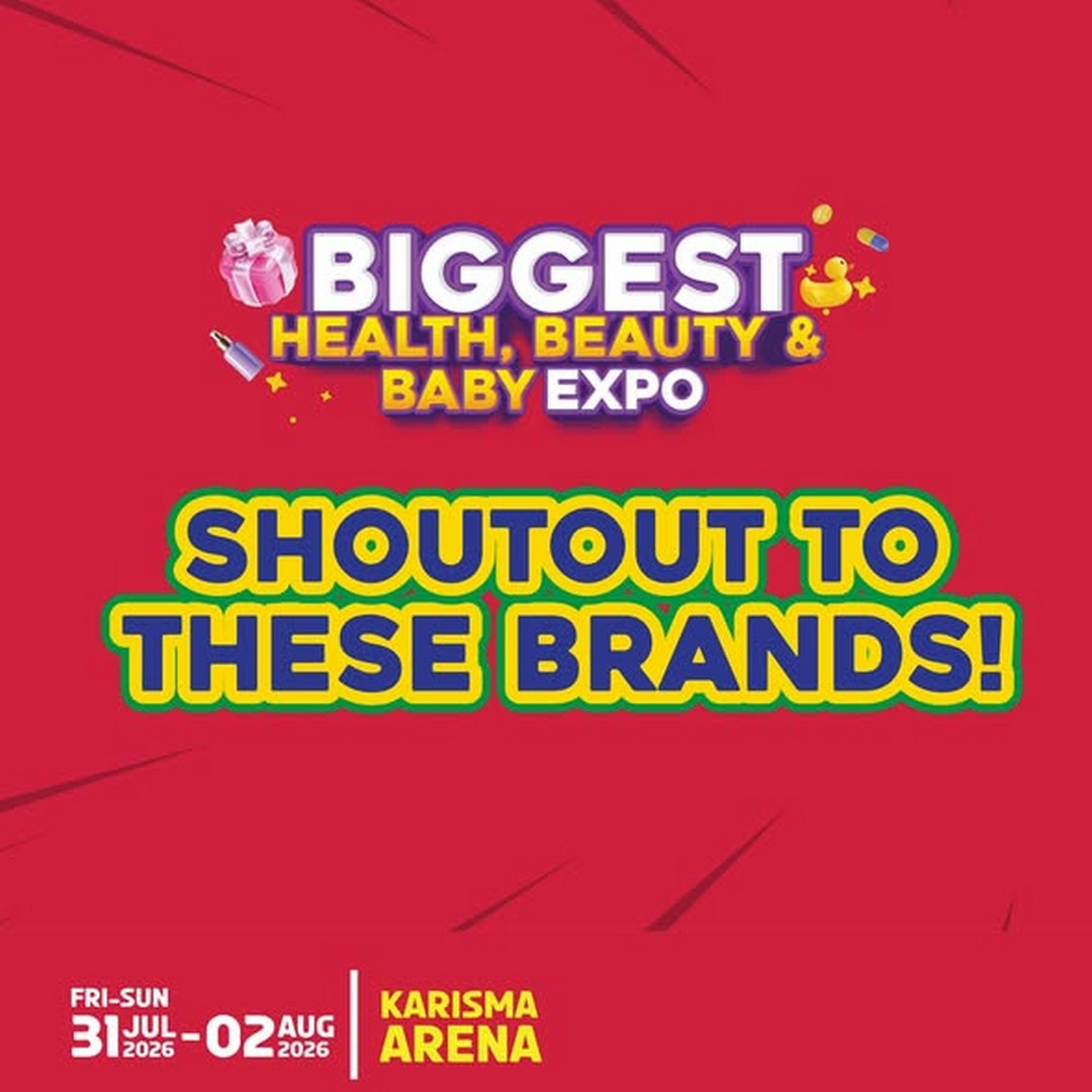 Biggest-Health-Beauty-Baby-Expo 31 July-2 August 2026: Biggest Health, Beauty & Baby Expo: Malaysia's Biggest Health, Beauty & Baby Expo Sale, Promotion, Free Gifts & Lucky Draw Event at Karisma Arena Seremban