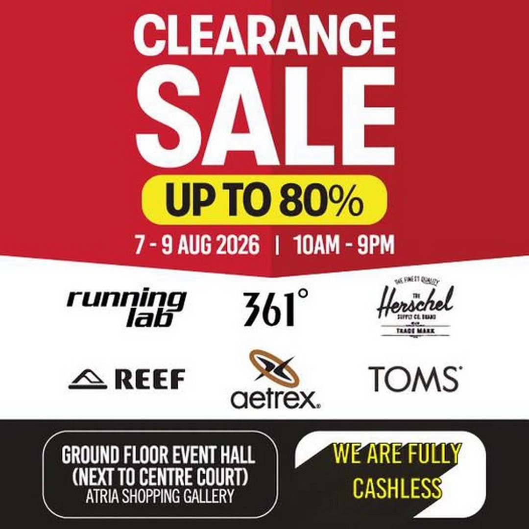 Bratpack-Malaysia-Up-to-80-Off-Warehouse-Sale 7-9 August 2026: Bratpack Malaysia Up to 80% Off Warehouse Sale at Atria Shopping Gallery – Limited Time Shopping Promotion with Huge Savings