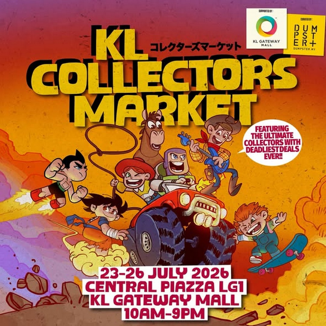 Collectors-Market-Malaysia-Brings-Back-the-Ultimate-Collectibles 23–26 July 2026: Collectors Market Malaysia Brings Back the Ultimate Collectibles, Vintage and Thrift Shopping Event at KL Gateway Mall Promotion