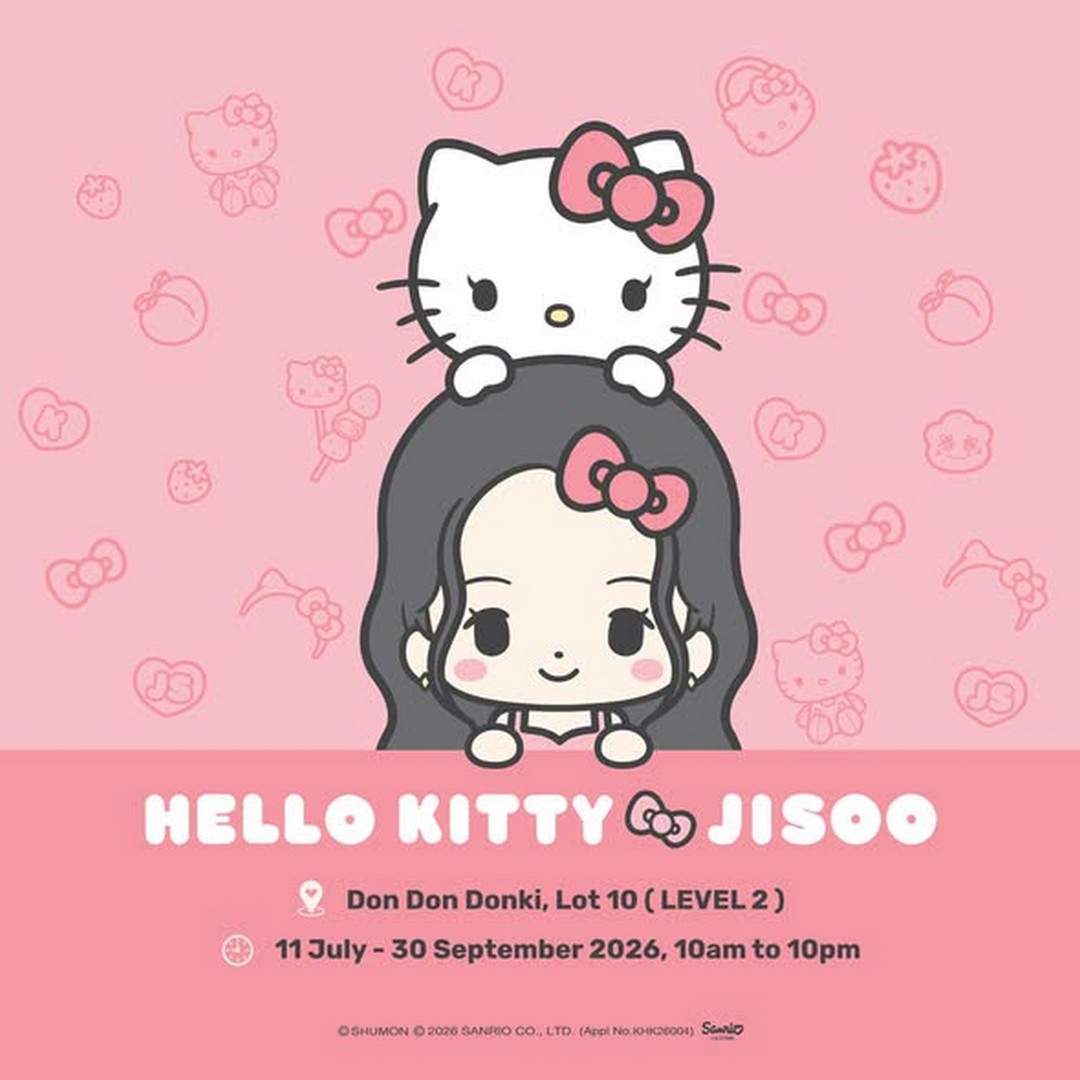 DON-DON-DONKI-Malaysia-HELLO-KITTY 11 July–30 September 2026: DON DON DONKI Malaysia HELLO KITTY x JISOO Exclusive Merchandise Promotion with Free Limited-Edition Gift at Lot 10 Kuala Lumpur
