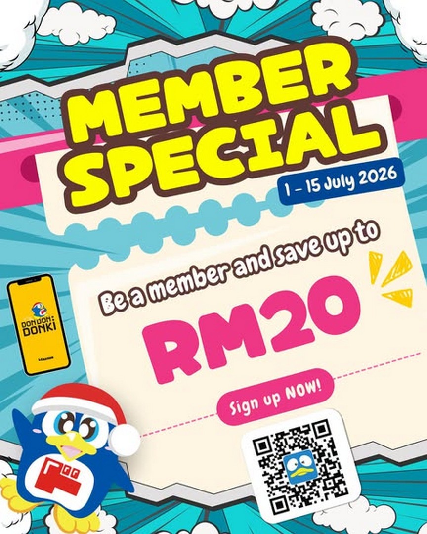 DON-DON-DONKI-Malaysia-Member-Special-Promotion 1–15 July 2026: DON DON DONKI Malaysia Member Special Promotion – Save Up to RM20 with Exclusive Member App Deals