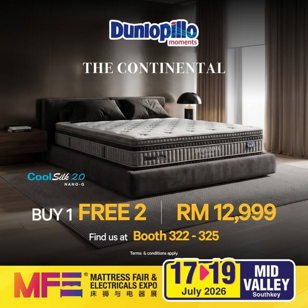 Dunlopillo-Malaysia-Better-Sleep-Promotion-1 17–19 July 2026: Dunlopillo Malaysia Better Sleep Promotion at Mid Valley Southkey – Discover Premium Mattresses and Exclusive Sleep Solutions