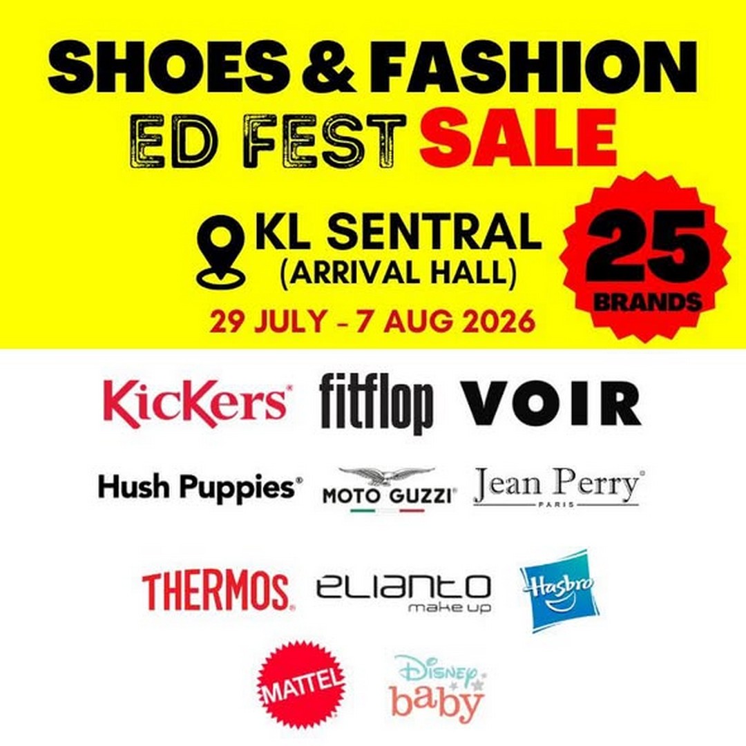 ED-Labels-Warehouse-Sale-at-KL-Sentral-Arrival-Hall 29 July–7 August 2026: ED Labels Warehouse Sale at KL Sentral Arrival Hall – Massive Fashion Promotion with Great Discounts in Malaysia