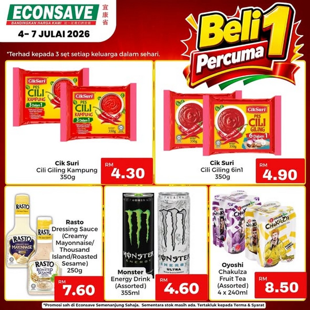 Econsave-Malaysia-7.7-Double-7-Promotion-–-Grab-Limited-Time-Grocery-2 4-7 July 2026: Econsave Malaysia 7.7 Double 7 Promotion – Grab Limited-Time Grocery Savings Before They’re Gone