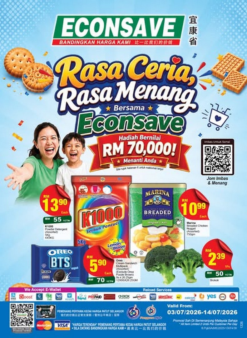 Econsave-Malaysia-Feel-Happy-Feel-Winning-Promotion 3-14 July 2026: Econsave Malaysia Feel Happy, Feel Winning Promotion – Shop Daily Essentials and Stand a Chance to Win Prizes Worth RM70,000 at Econsave Peninsular