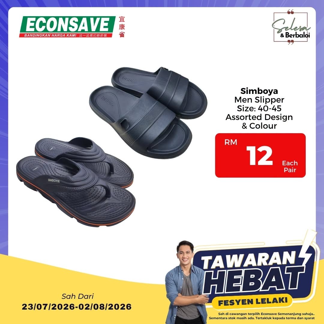 Econsave-Malaysia-Mens-Fashion-Promotion-10 23 July–2 August 2026: Econsave Malaysia Men's Fashion Promotion – Affordable Everyday Clothing Deals at Selected Semenanjung Malaysia Stores