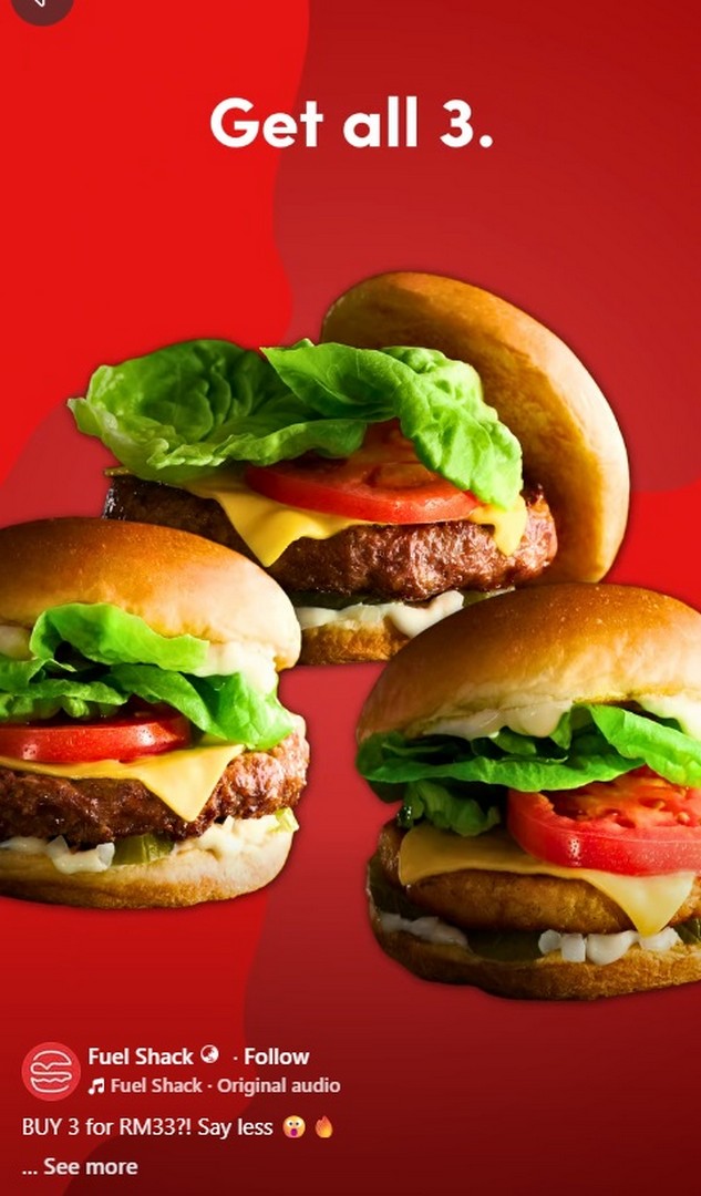 Fuel-Shack-Malaysia-BUY-3-for-RM33-Promotion 6 July 2026 onwards: Fuel Shack Malaysia BUY 3 for RM33 Promotion – Enjoy Burgers from Just RM11 Each at Selected Outlets
