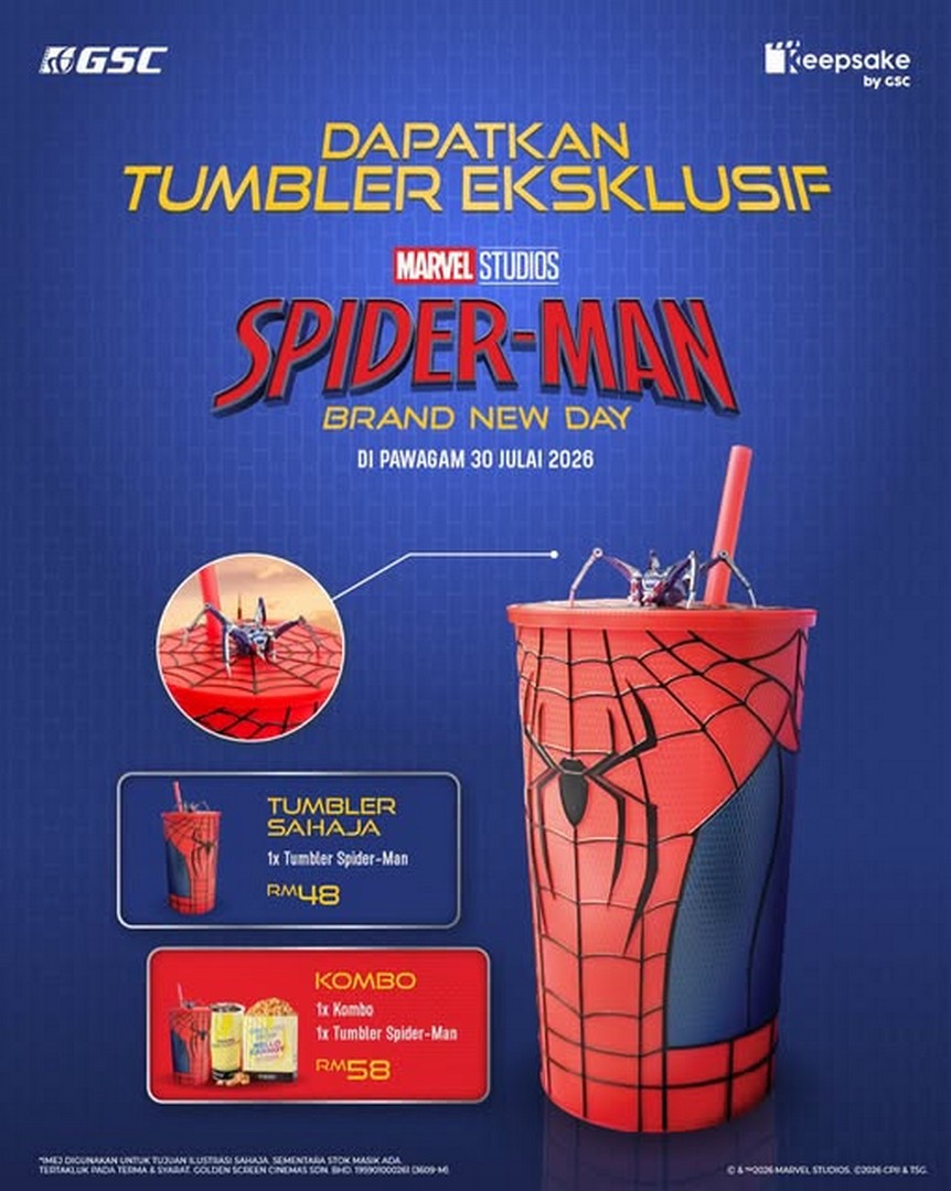GSC-Malaysia-Exclusive-Spider-Man-Chest-With-Spider-Bots 16 July 2026 onwards: GSC Malaysia Exclusive Spider-Man Chest With Spider Bots Totem Cup Promotion, Limited Movie Collectible Merchandise Available Online and In Stores