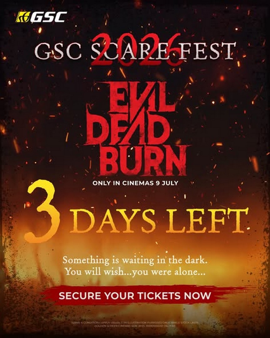 GSC-Scarefest-2026-Evil-Dead-Burn-Promotion 9 July 2026: GSC Scarefest 2026 Evil Dead Burn Promotion – RM29 Movie Ticket, Exclusive Collectible Ticket, Win 1 Year of Free Movies at Selected GSC Cinemas Malaysia