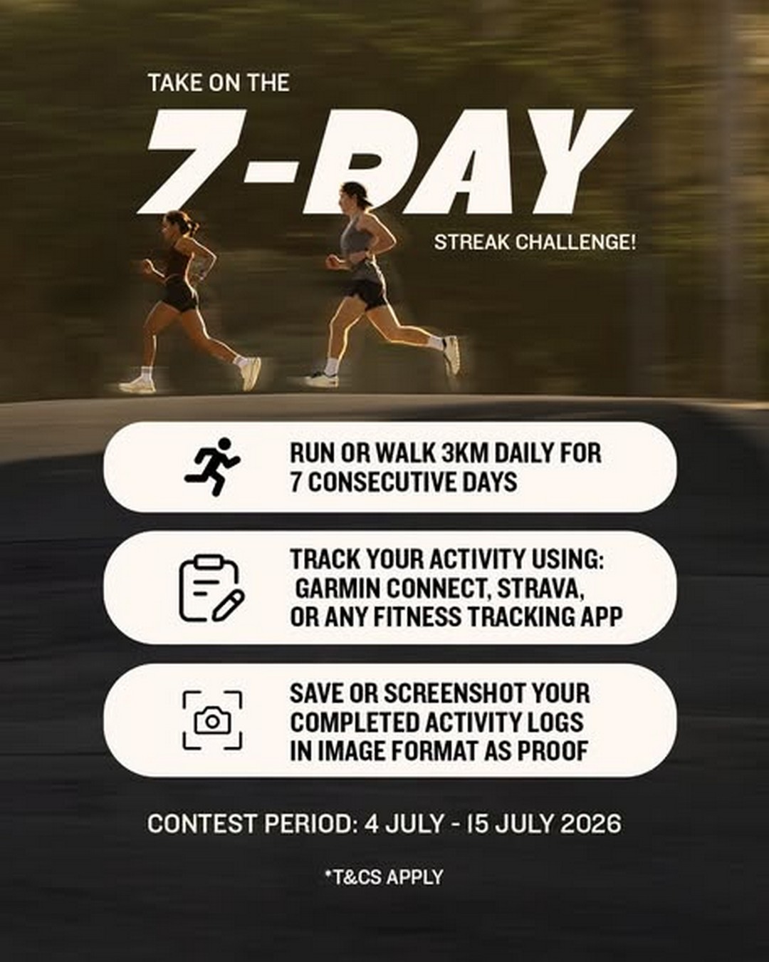 Garmin-Malaysia-3KM-A-DAY-CLUB-Giveaway-1 4-15 July 2026: Garmin Malaysia 3KM A-DAY CLUB Giveaway – Complete the Challenge and Stand a Chance to Win a Brand New Garmin Forerunner 70