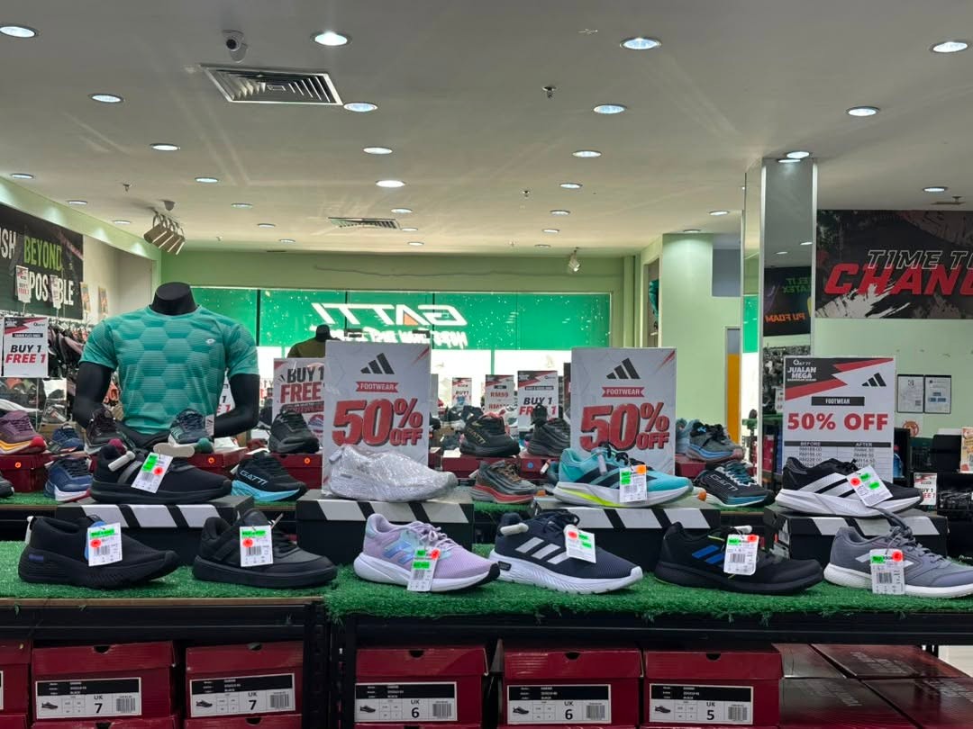 Gatti-Sports-Factory-Outlet-Adidas-50-Off-Shoes-Promotion-4 6–19 July 2026: Gatti Sports Factory Outlet Adidas 50% Off Shoes Promotion Malaysia – Massive Sports Footwear Sale Across Multiple Stores Nationwide