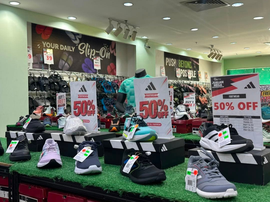 Gatti-Sports-Factory-Outlet-Adidas-50-Off-Shoes-Promotion-5 6–19 July 2026: Gatti Sports Factory Outlet Adidas 50% Off Shoes Promotion Malaysia – Massive Sports Footwear Sale Across Multiple Stores Nationwide