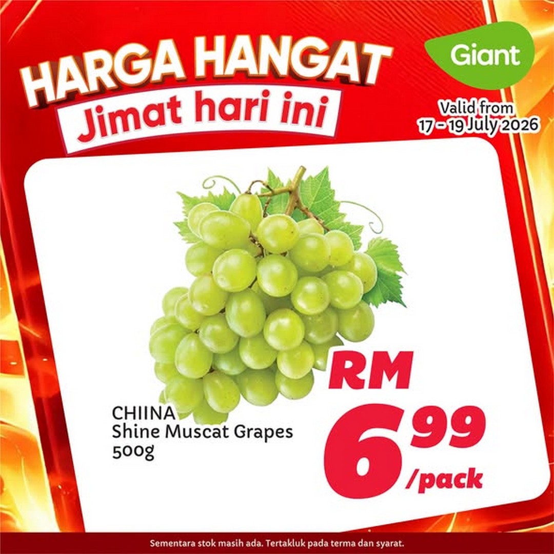 Giant-Malaysia-Hot-Price-Weekend-Promotion-1 17-19 July 2026: Giant Malaysia Hot Price Weekend Promotion – Save More on Groceries, Household Essentials and Daily Needs