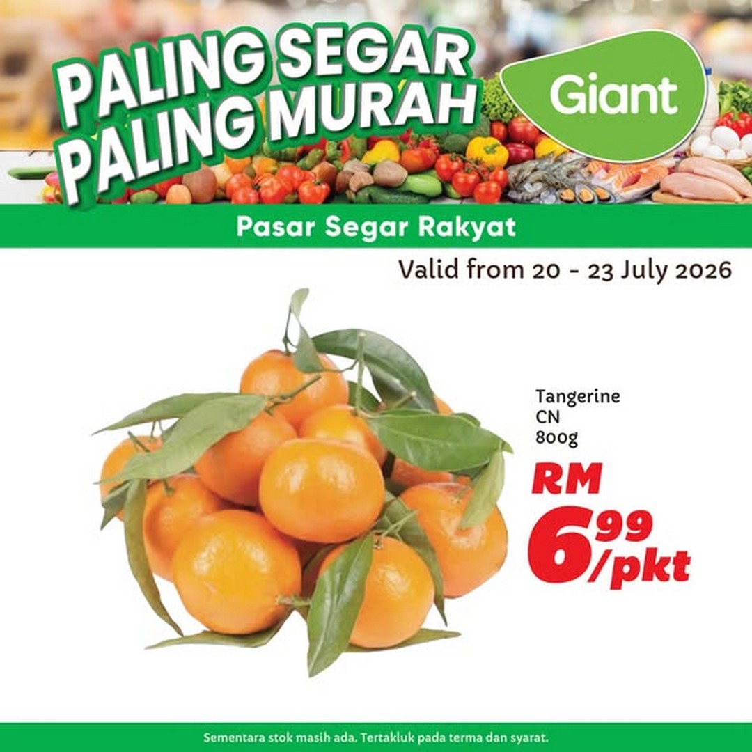 Giant-Malaysia-Pasar-Segar-Rakyat-Promotion-Featuring-Fresh-1 20-23 July 2026: Giant Malaysia, Pasar Segar Rakyat Promotion Featuring Fresh Fruits and Grocery Deals for Home Shopping
