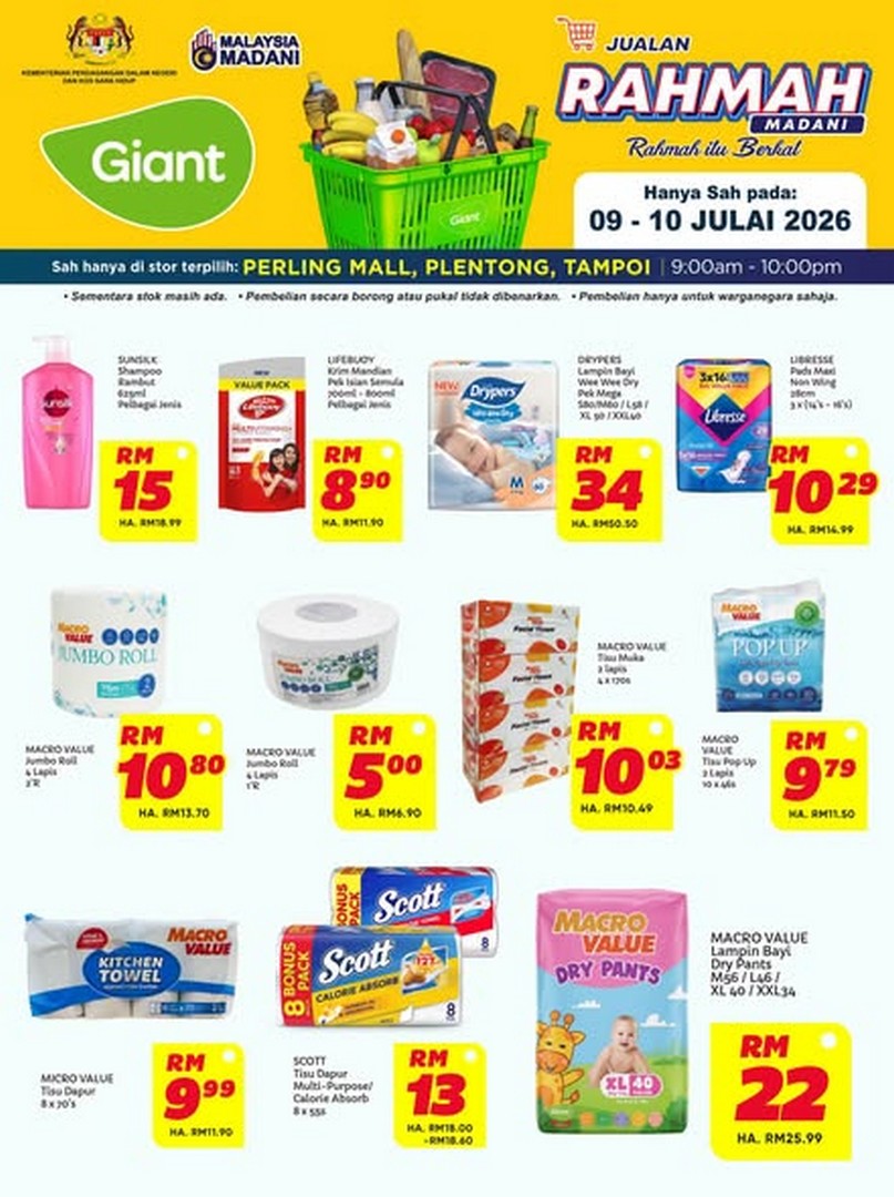 Giant-Malaysia-Rahmah-Sale-–-Save-More-on-Everyday-Groceries 9-10 July 2026: Giant Malaysia Rahmah Sale – Save More on Everyday Groceries and Household Essentials at Selected Stores