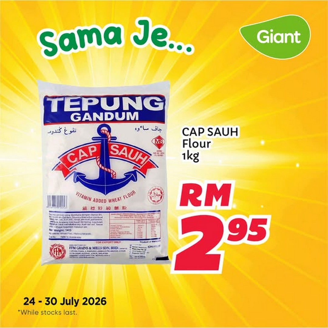 Giant-Malaysia-The-Price-is-Great-Promotion 24-30 July 2026: Giant Malaysia Same Je... The Price is Great! Promotion – Enjoy Weekly Grocery Savings and Fantastic Deals Across Stores